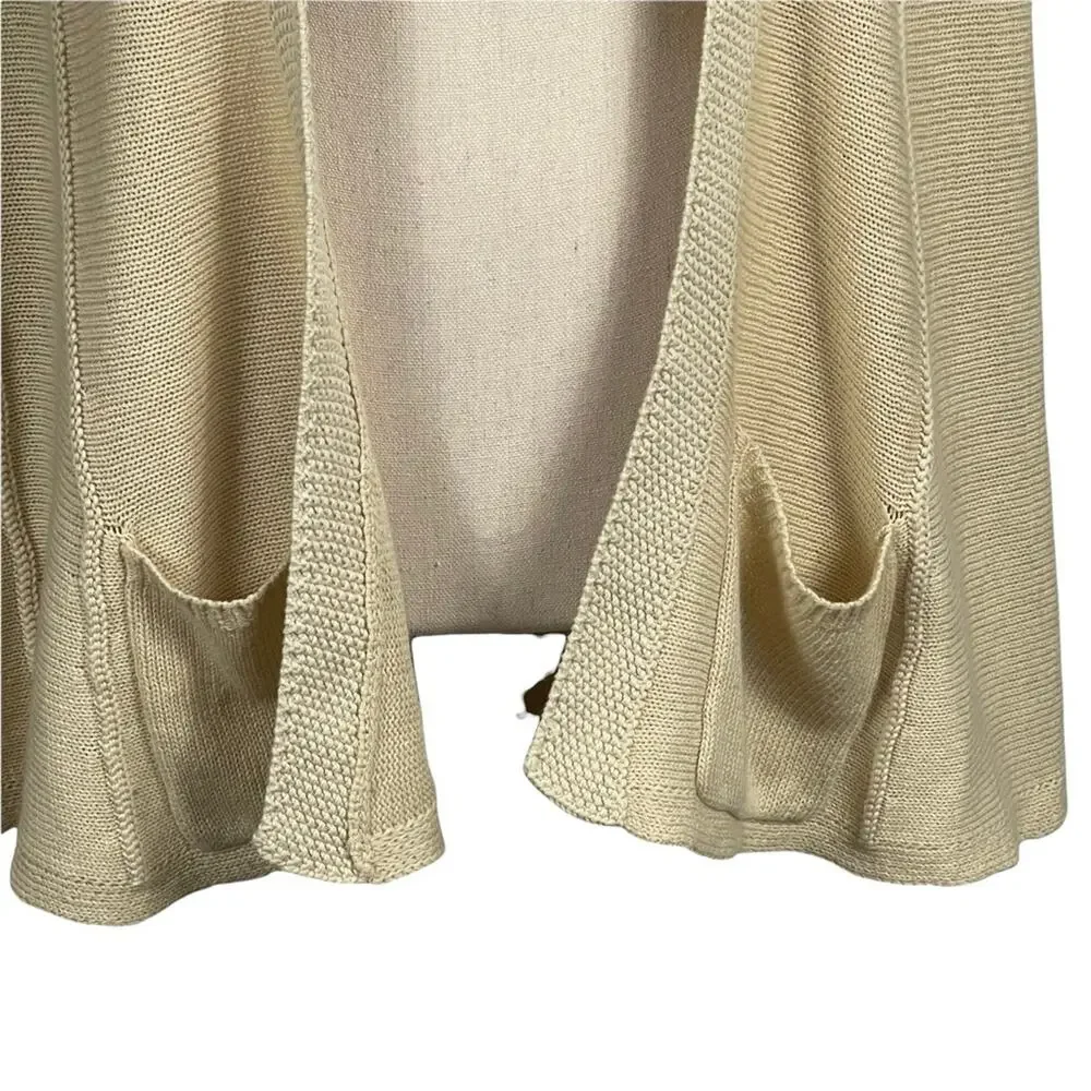 Anthropologie Angel Of The North Cardigan Open Cashmere Blend Size Small